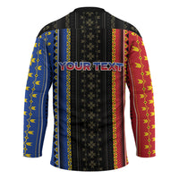 Personalised Philippines Filipinos Hockey Jersey Igorot Tribal Inspiration Pattern Style