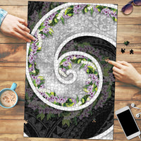 Piko Hawaii Puzzle Polynesian Pattern With Maile Pikake Honohono Lei