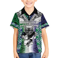 Custom New Zealand Warrior Hawaiian Shirt Maori Tribal Pattern LT05 - Polynesian Pride