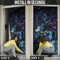 Suicide Awareness Door Cover You Are Not Alone - Polynesian Pride