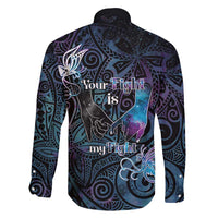 Suicide Awareness Family Matching Puletasi and Hawaiian Shirt You Are Not Alone - Polynesian Pride