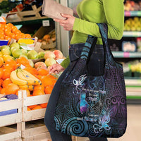 Suicide Awareness Grocery Bag You Are Not Alone - Polynesian Pride