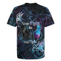 Suicide Awareness Rugby Jersey You Are Not Alone - Polynesian Pride