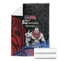 Samoa Independence Day Blanket Samoan Warriors Ula Fala LT05 - Polynesian Pride