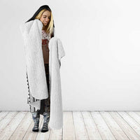 Fiji Tapa Football Hooded Blanket Sporty Style