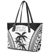 Fiji Tapa Football Leather Tote Bag Sporty Style