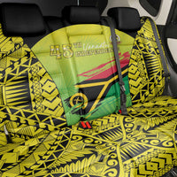 Vanuatu 45th Independence Back Car Seat Cover Special Style - Polynesian Pride