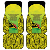 Vanuatu 46th Independence Car Mats Special Style LT05 - Polynesian Pride