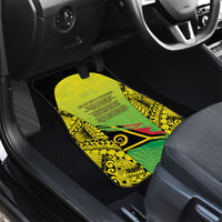 Vanuatu 46th Independence Car Mats Special Style LT05 - Polynesian Pride