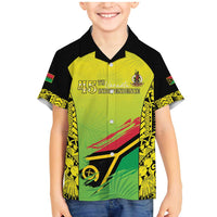 Vanuatu 45th Independence Family Matching Mermaid Dress and Hawaiian Shirt Special Style - Polynesian Pride