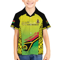 Vanuatu 46th Independence Kid Hawaiian Shirt Special Style LT05 Kid Yellow - Polynesian Pride