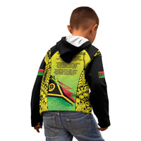 Vanuatu 45th Independence Kid Hoodie Special Style - Polynesian Pride