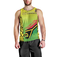 Vanuatu 46th Independence Men Tank Top Special Style LT05 - Polynesian Pride