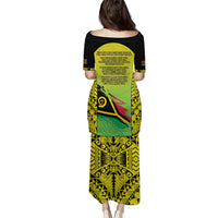Vanuatu 46th Independence Puletasi Special Style LT05 - Polynesian Pride