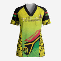 Vanuatu 45th Independence Scrub Top Special Style - Polynesian Pride