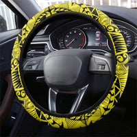 Vanuatu 46th Independence Steering Wheel Cover Special Style LT05 - Polynesian Pride