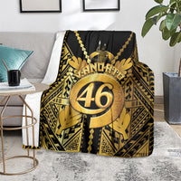 Vanuatu 46th Anniversary Of Independence Blanket Gold Style LT05 - Polynesian Pride