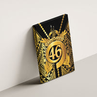 Vanuatu 46th Anniversary Of Independence Canvas Wall Art Gold Style LT05 - Polynesian Pride