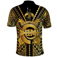 Vanuatu 45th Anniversary Of Independence Polo Shirt Gold Style - Polynesian Pride