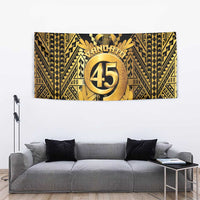 Vanuatu 45th Anniversary Of Independence Tapestry Gold Style - Polynesian Pride