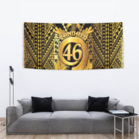 Vanuatu 46th Anniversary Of Independence Tapestry Gold Style LT05 - Polynesian Pride