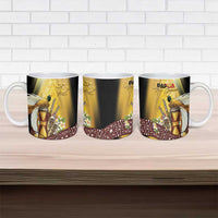Papua New Guinea Ceramic Mug Independence Day Unique Style LT05 - Polynesian Pride