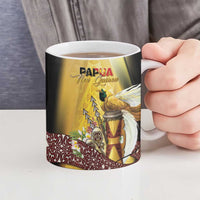 Papua New Guinea Ceramic Mug 50 Years Of Independence - Polynesian Pride