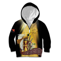 Papua New Guinea Kid Hoodie 50 Years Of Independence - Polynesian Pride
