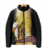 Papua New Guinea Padded Jacket Independence Day Unique Style LT05 - Polynesian Pride