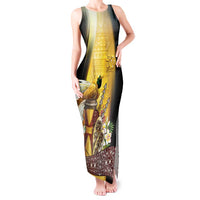 Papua New Guinea Tank Maxi Dress 50 Years Of Independence - Polynesian Pride