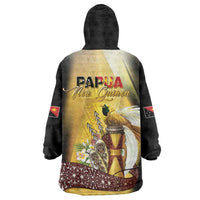 Papua New Guinea Wearable Blanket Hoodie 50 Years Of Independence LT05 - Polynesian Pride