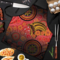 Papua New Guinea Apron Birds Of Paradise With Aboriginal Pattern - Polynesian Pride