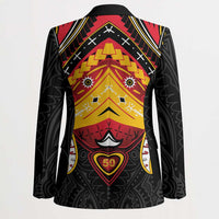 Papua New Guinea Independence Day Blazer Tribal Mask - Polynesian Pride