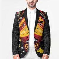 Papua New Guinea Independence Day Blazer Tribal Mask - Polynesian Pride