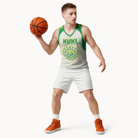 Kuki Independence 2026 Basketball Jersey Cook Islands 15 Finest White Version