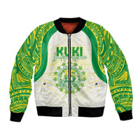 Kuki Independence 2026 Bomber Jacket Cook Islands 15 Finest White Version