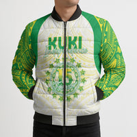 Kuki Independence 2026 Bomber Puffer Jacket Cook Islands 15 Finest White Version