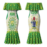 Kuki Independence 2026 Family Matching Mermaid Dress and Hawaiian Shirt Cook Islands 15 Finest White Version