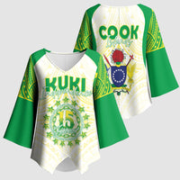 Kuki Independence 2026 Kimono Sleeve Blouse Cook Islands 15 Finest White Version