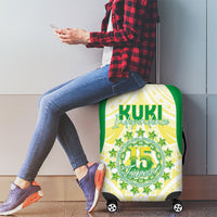 Kuki Independence 2026 Luggage Cover Cook Islands 15 Finest White Version