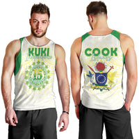 Kuki Independence 2026 Men Tank Top Cook Islands 15 Finest White Version