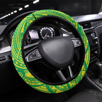 Kuki Independence 2026 Steering Wheel Cover Cook Islands 15 Finest White Version
