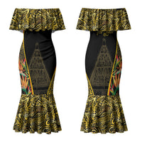 Papua New Guinea Hapi De Bilong Indipendens Family Matching Mermaid Dress and Hawaiian Shirt Special Style