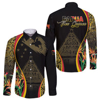 Papua New Guinea Hapi De Bilong Indipendens Family Matching Off Shoulder Short Dress and Hawaiian Shirt Special Style