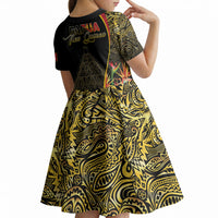 Papua New Guinea Hapi De Bilong Indipendens Kid Short Sleeve Dress Special Style
