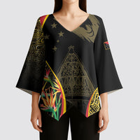 Papua New Guinea Hapi De Bilong Indipendens Kimono Sleeve Blouse Special Style