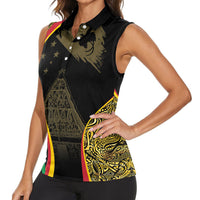 Papua New Guinea Hapi De Bilong Indipendens Women Sleeveless Polo Shirt Special Style