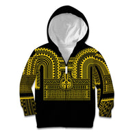 Philippines Filipinos Kid Hoodie Igorot Tribal Pattern Black