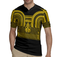 Philippines Filipinos Rugby Jersey Igorot Tribal Pattern Black