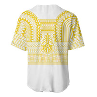 Philippines Filipinos Baseball Jersey Igorot Tribal Pattern White